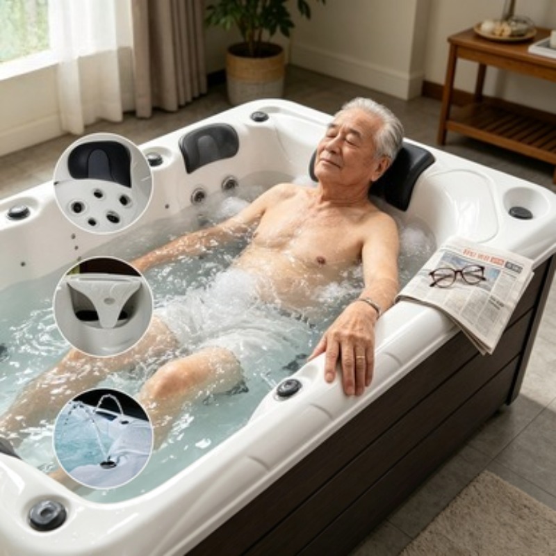 Hot Tub - 마사지 욕조 아크릴 월풀 스파 핫텁