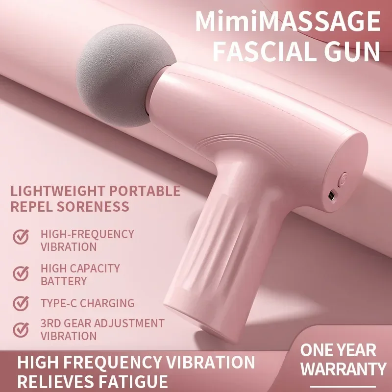 근육 미니 핑크 마사지 총 깊은 조직 휴대용 마사지 총 - Massage Gun 리뷰 및 가격