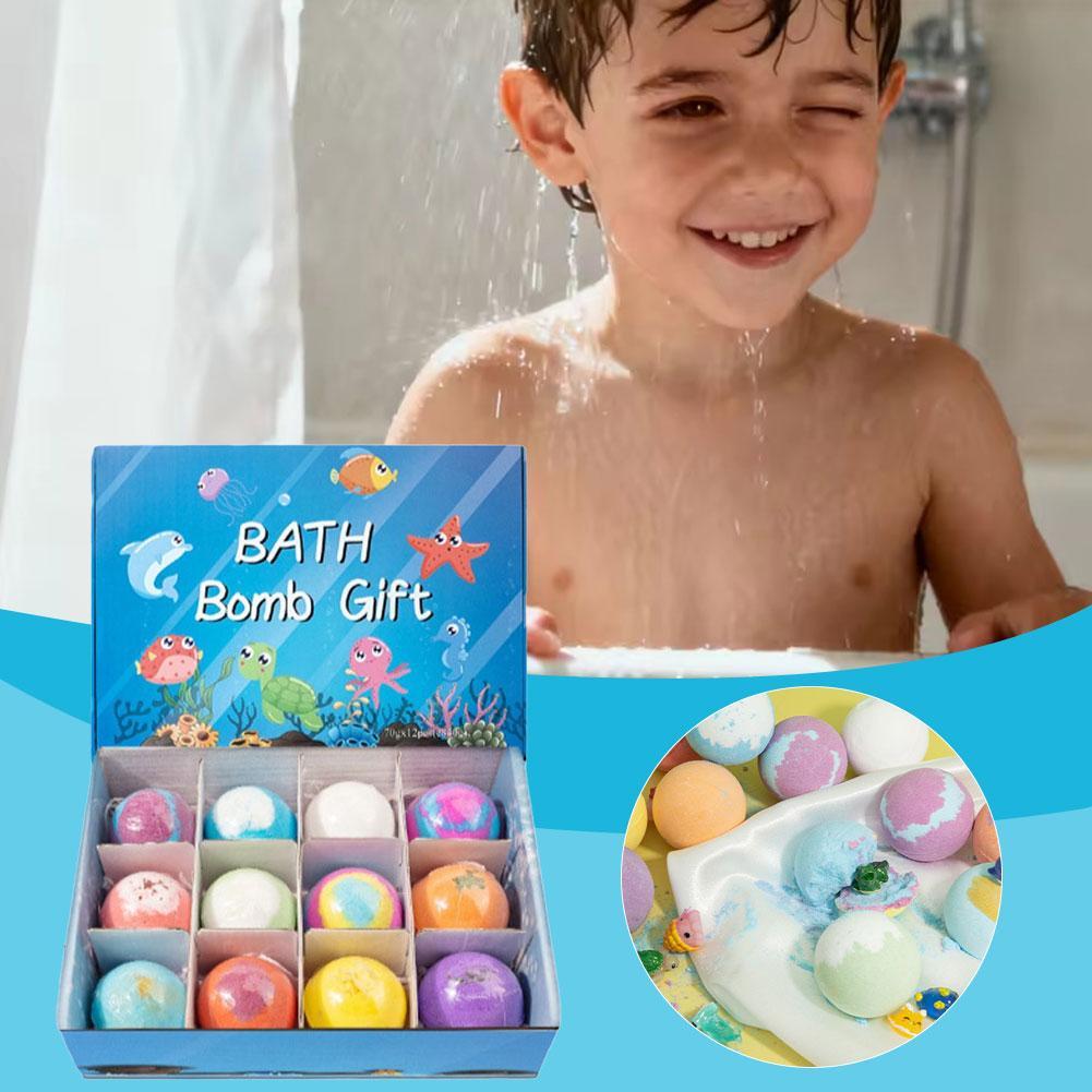 장난감 목욕 소금 공 1/6/12pcs 목욕 거품 목욕 - Bath Salts 리뷰 및 가격