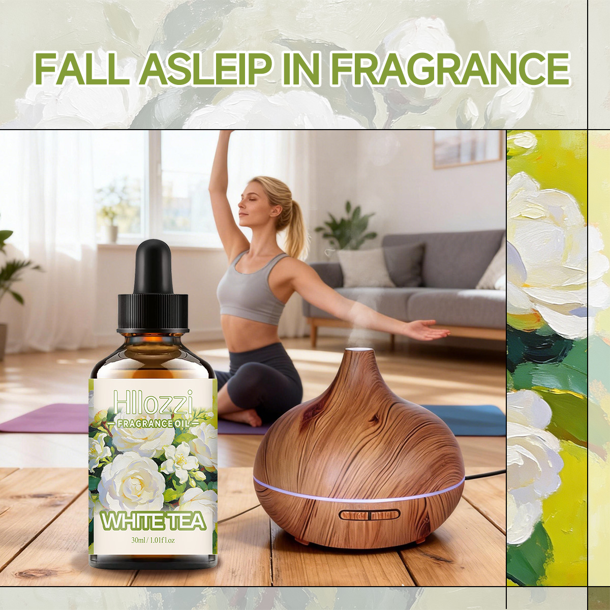 화이트 티 향 오일, 디퓨저, DIY 공예, 아로마테라 - Aromatherapy Diffuser 리뷰 및 가격