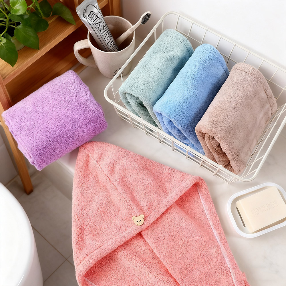 여성용 긴 머리용 빠른 건조 헤어 타월, 부드러운 극세 - Spa Towel 리뷰 및 가격