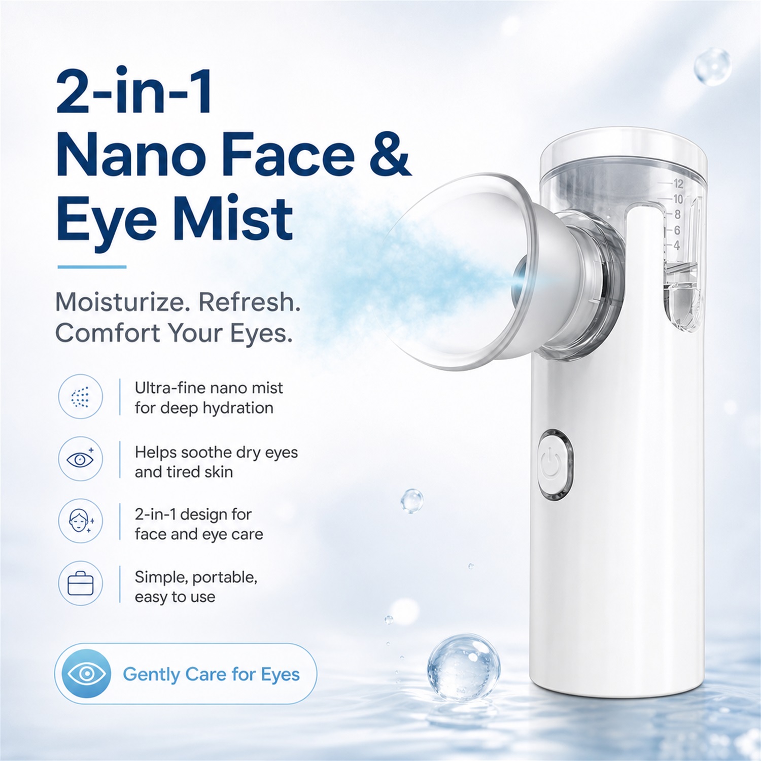 아이 나노 가습기 네뷸라이저 눈 스티머 피로 완화 건조 - Face Steamer 리뷰 및 가격
