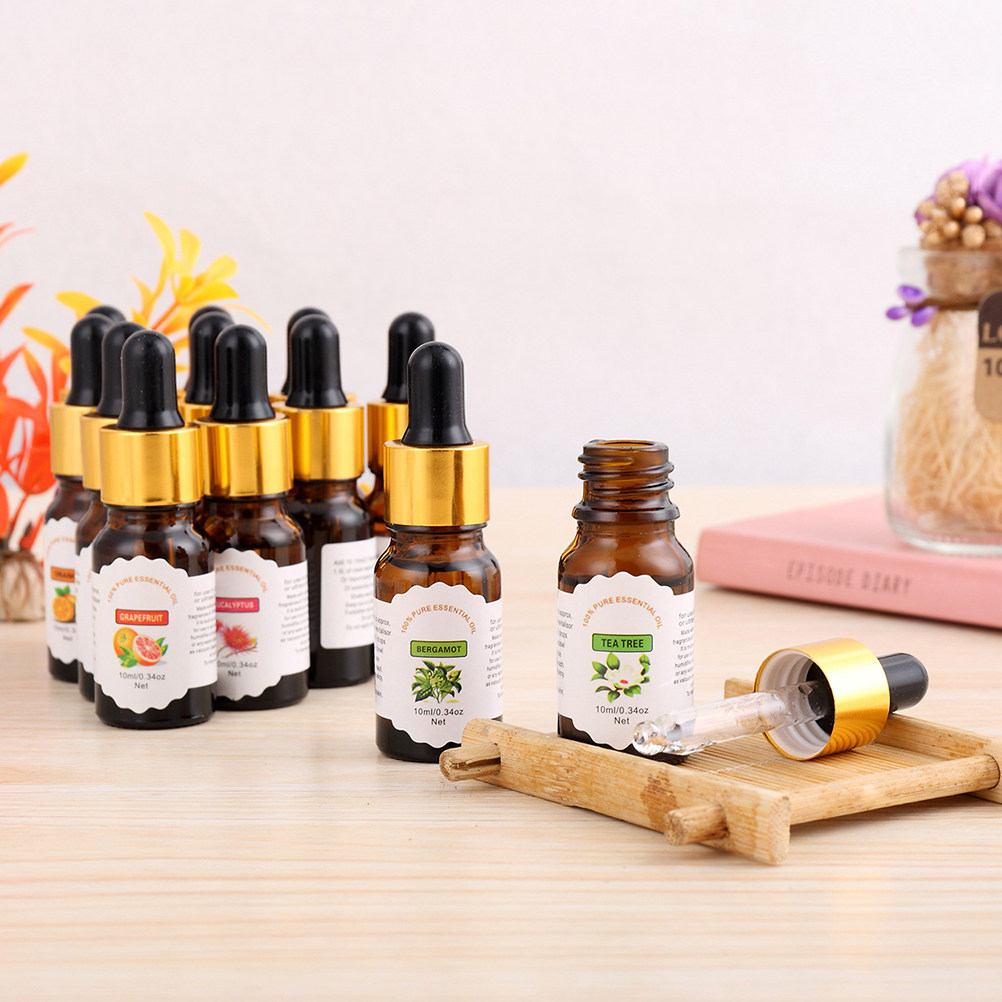 10ml 용량의 순수 라벤더 에센셜 오일, 물에 잘 녹 - Aromatherapy Diffuser 리뷰 및 가격