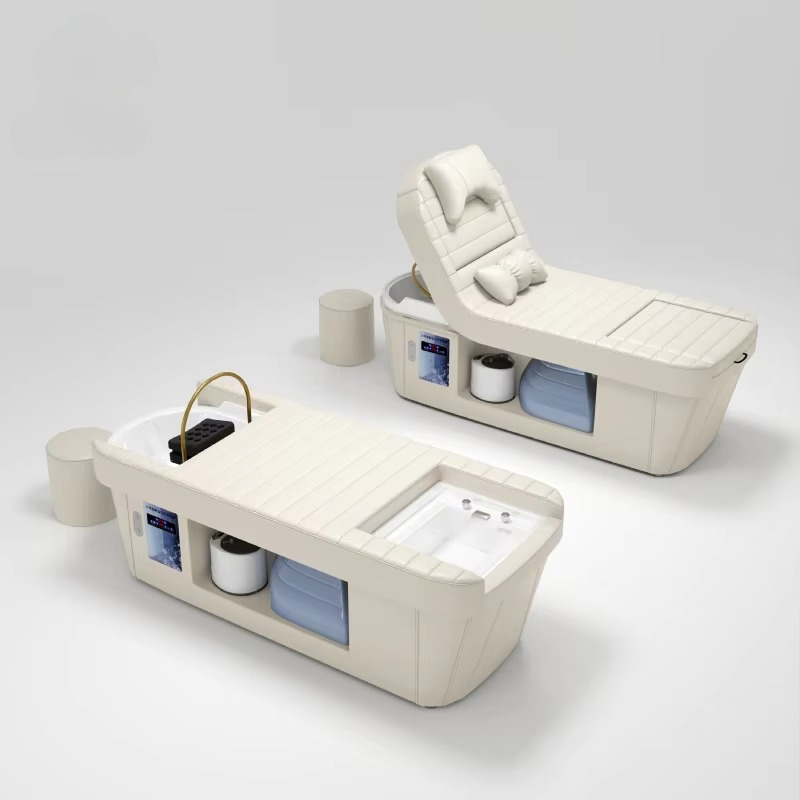 리클라이닝 등받이 풋 스파 페디큐어 샴푸 베드 싱크볼  - Foot Spa 리뷰 및 가격