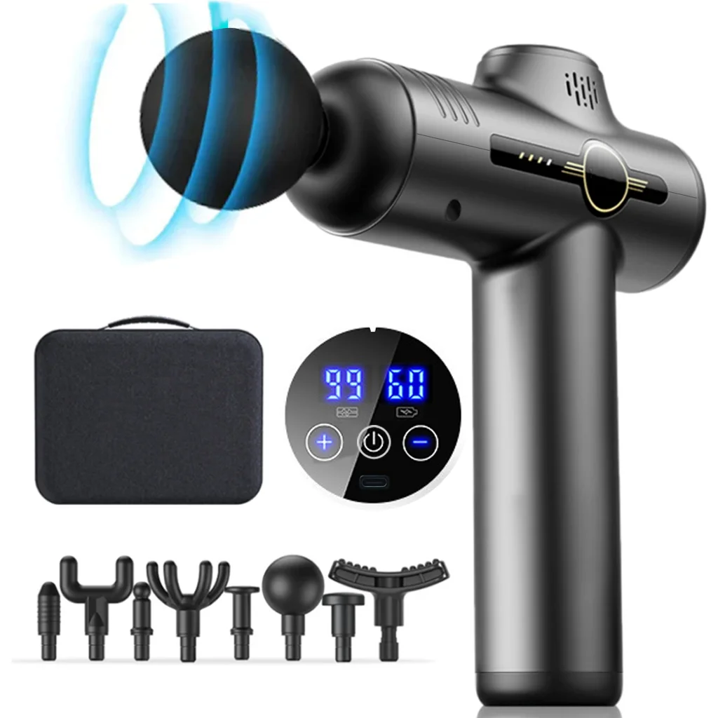 전기 마사지건, 근육 마사지건, 전신 마사지기, 남성용 - Massage Gun 리뷰 및 가격