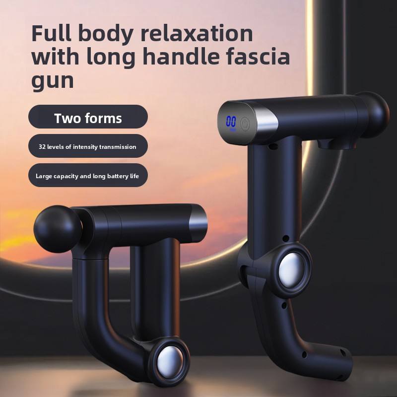 딥 머슬 마사지건 접이식 파시아건 전기 진동 마사지기  - Massage Gun 리뷰 및 가격