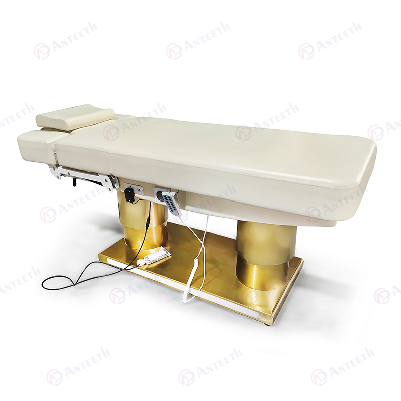 럭셔리 스파 살롱 가구 골드 베이스 클리닉 트리트먼트  - Spa Massager 리뷰 및 가격